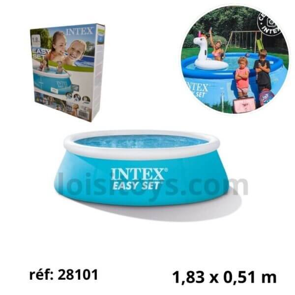 Petite piscine gonflable Easy Set 1,83 x 0,51 m