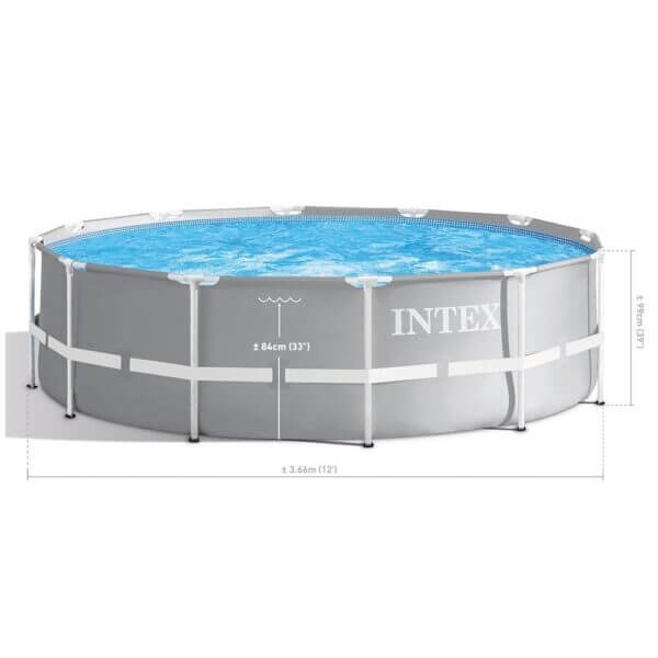 Piscine Prism Frame ronde 3,66 x 0,99 m