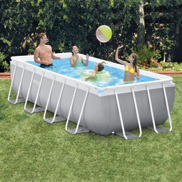 ⁦Piscine Prism Frame rectangulaire 4,00 x 2,00 x 1,00 m⁩ - الصورة ⁦2⁩