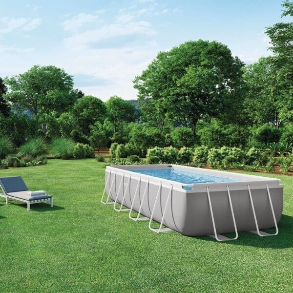 ⁦Piscine Prism Frame rectangulaire 4,88 x 2,44 x 1,07 m⁩ - الصورة ⁦2⁩