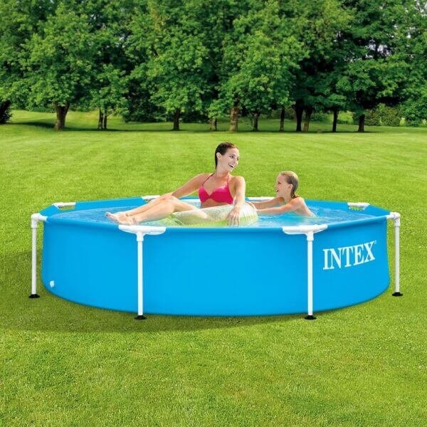 ⁦piscine Metal Frame ronde 2,44 x 0,51 m⁩ - الصورة ⁦3⁩