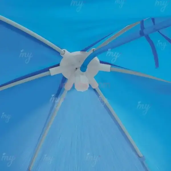 ⁦Piscine Ronde À Ossature Métallique Avec Auvent Amovible 183x38cm⁩ - الصورة ⁦5⁩