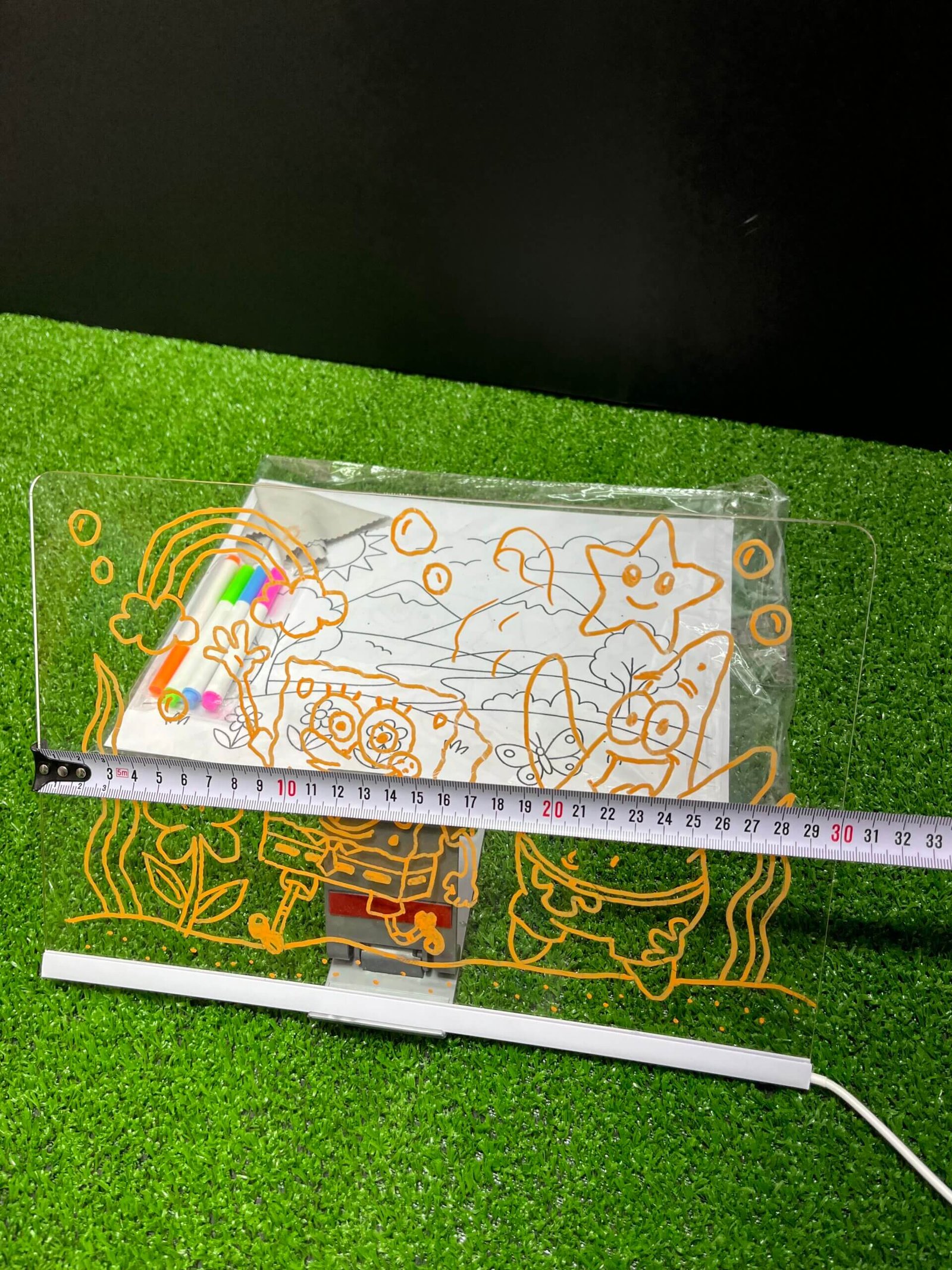 لوحة الرسم والكتابة المضيئة للأطفال - الصورة 8